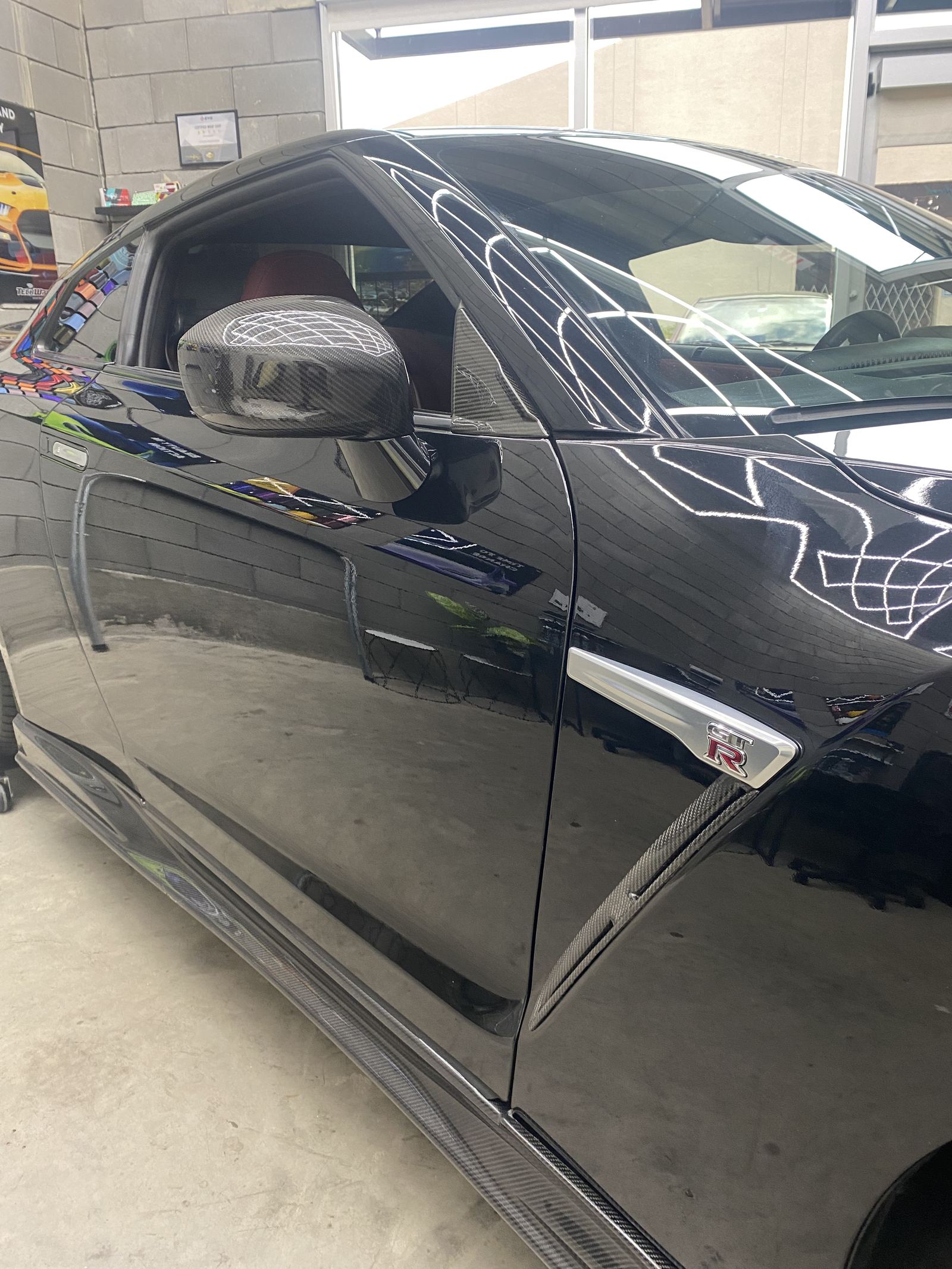 A vehicle prepped and decontaminated before film