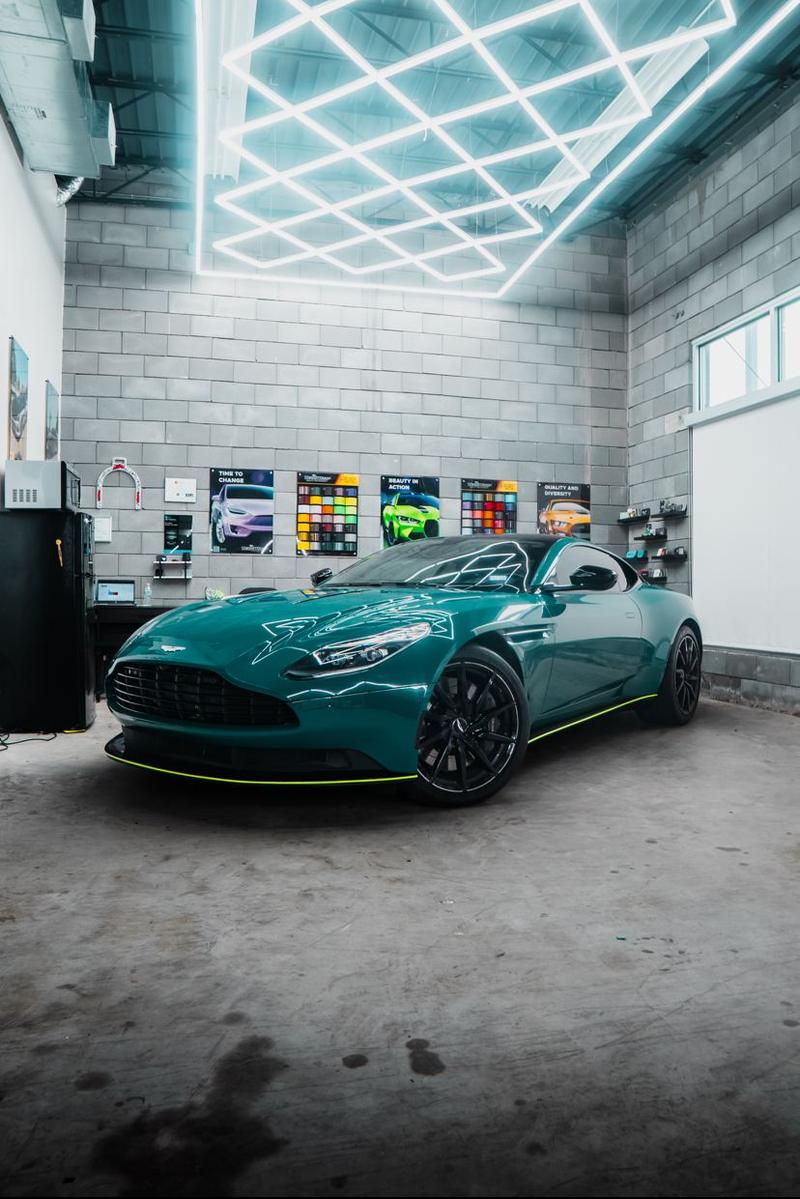 Exotic vehicle wrapped at the Dallas studio