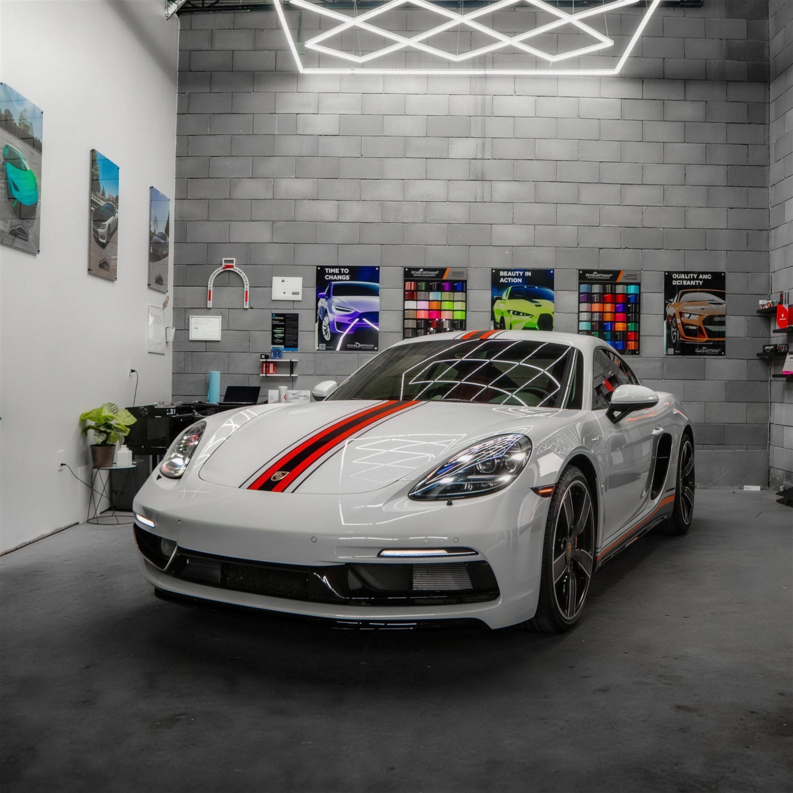 Porsche paint protection film project