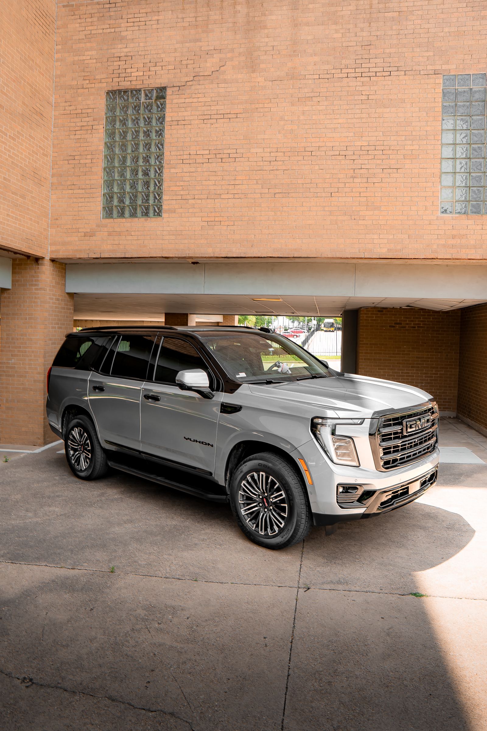 Tuxedo wrapped SUV at Wraps Redefined in Dallas