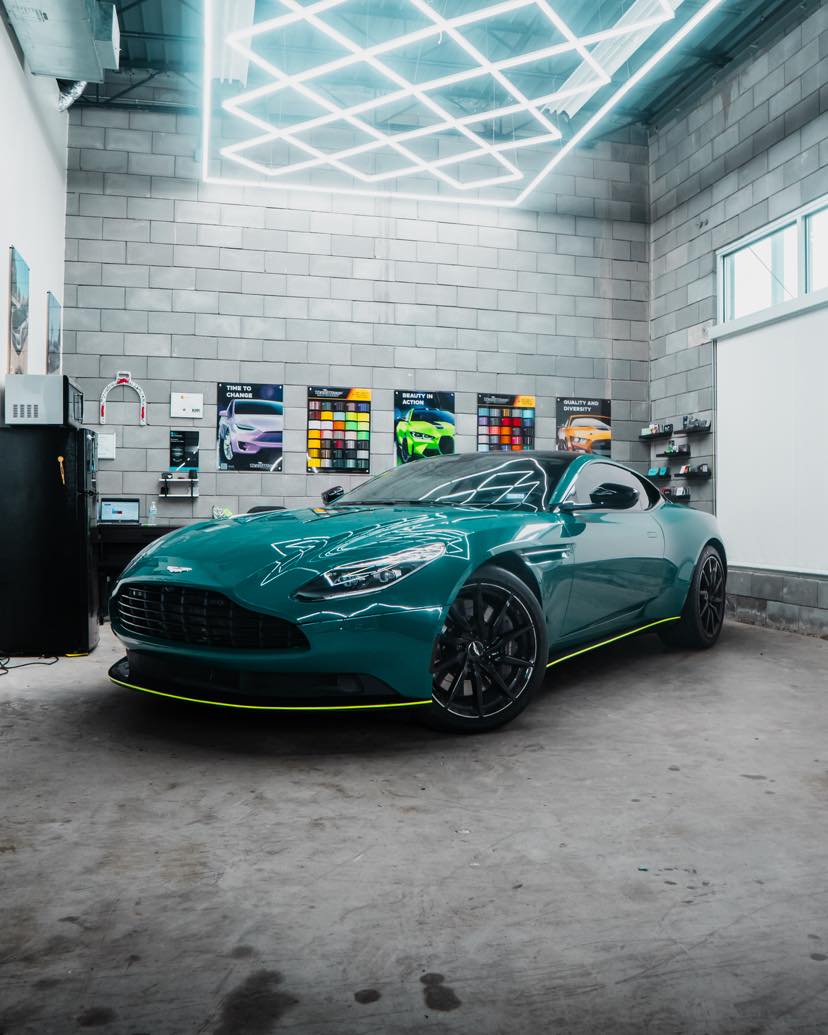 Showcasing a very rare Aston Martin DB11, our expert here at Wraps Redefined precisely began this project with a full wrap in 3M PWF Glos...