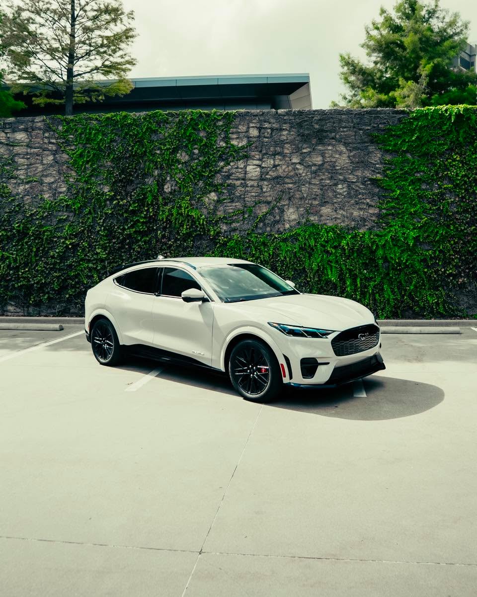Storm Grey | Mach E This 2024 Ford Mustang Mach-E got wrapped in 3M High Gloss Storm Gray, with the taillight surrounds and trunk trim tr...